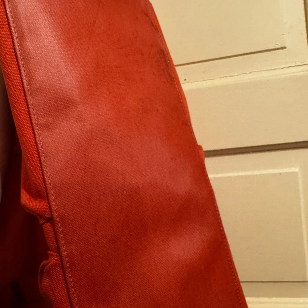 Dagne Dover Large Vida Organic Cotton Tote in discontinued Hot Sauce - Picture 4 of 9